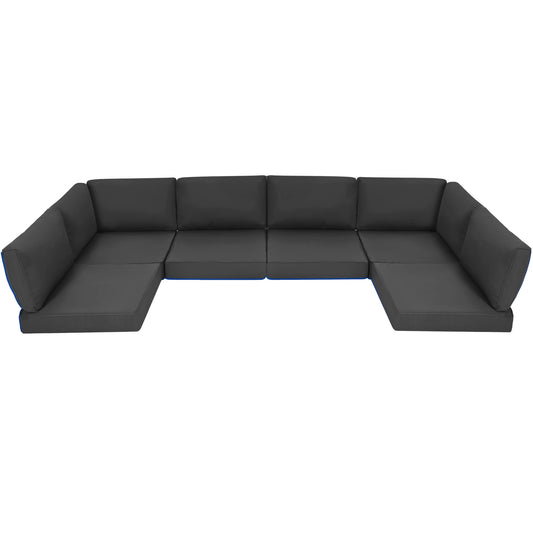 14 pcs Outdoor Deep Seat Patio Furniture Replacement Cushions