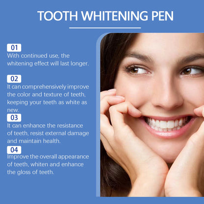 2pcs 3ml TEETH WHITENING PEN STAIN REMOVER ENAMEL REPAIR