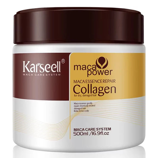 16.9 fl oz COLLAGEN HAIR MASK, 500mL DEEP REPAIR MASK
