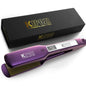 Professional Titanium Flat Iron Hair Straightener W/Dual Voltage