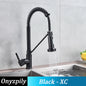 Stainless Steel Spring Brushed Kitchen Sink Faucet