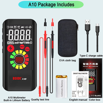 DIGITAL MULTIMETER SMART 9999 EMF, DC/AC VOLTAGE, OHMS