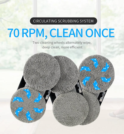 Ultra-Thin Robot Control Vacuum Window Cleaner window