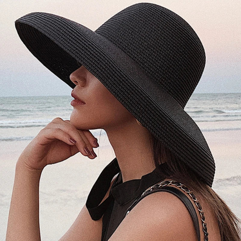 Ladies' Summer Straw Hats, Wide Brim Hat