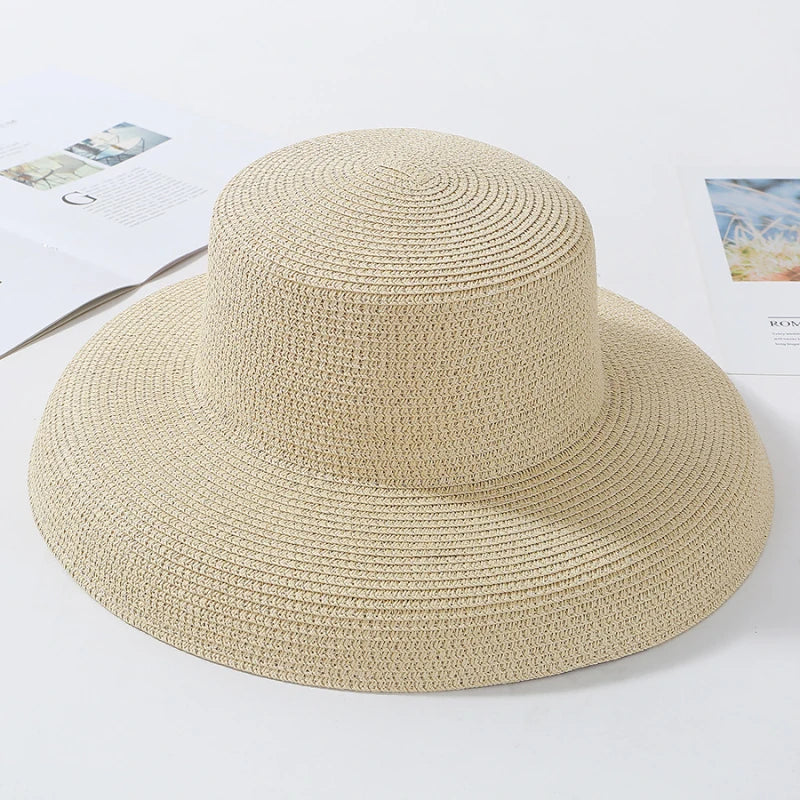 Ladies' Summer Straw Hats, Wide Brim Hat