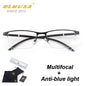 PHOTOCHROMIC PROGRESSIVE MULTIFOCAL ANTI-BLUE LIGHT READING GLASSES
