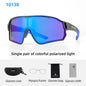 POLARIZED MULTICOLOR UNISEX CYCLING SUNGLASSES