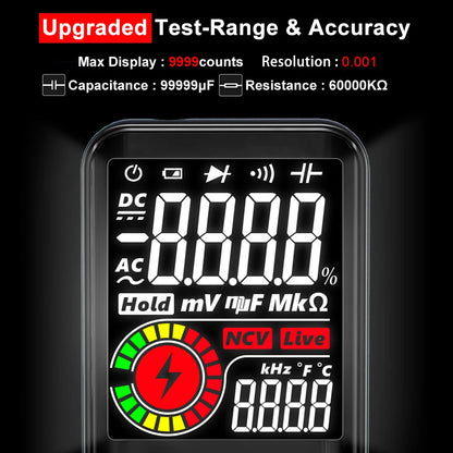 DIGITAL MULTIMETER SMART 9999 EMF, DC/AC VOLTAGE, OHMS