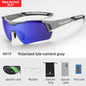 POLARIZED MULTICOLOR UNISEX CYCLING SUNGLASSES