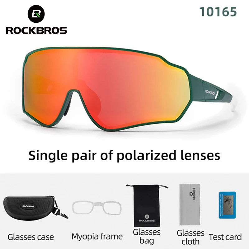 POLARIZED MULTICOLOR UNISEX CYCLING SUNGLASSES