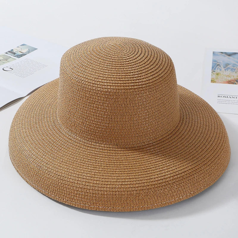 Ladies' Summer Straw Hats, Wide Brim Hat