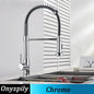 Stainless Steel Spring Brushed Kitchen Sink Faucet