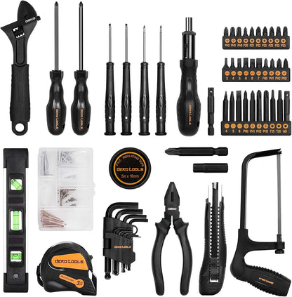 218-Piece - PROFESSIONAL GENERAL HOUSEHOLD HAND TOOL KIT