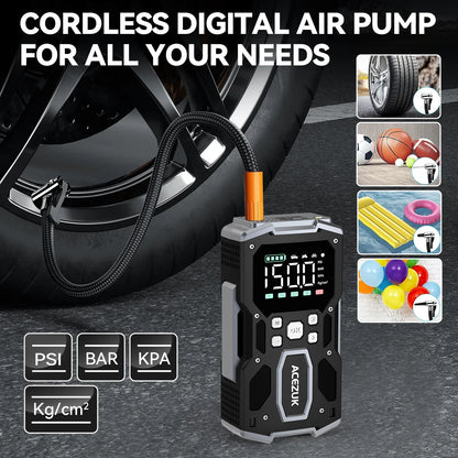 3000A/4000A/5000A - PORTABLE JUMP STARTER POWER BANK & AIR PUMP