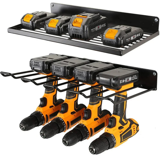 2-Pack 16.1in x 7.87in - HEAVY-DUTY WALL MOUNTED POWER TOOL ORGANIZER