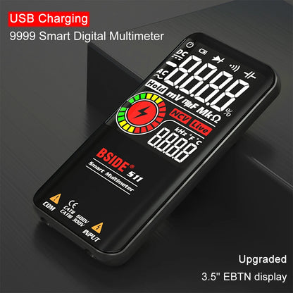 DIGITAL MULTIMETER SMART 9999 EMF, DC/AC VOLTAGE, OHMS