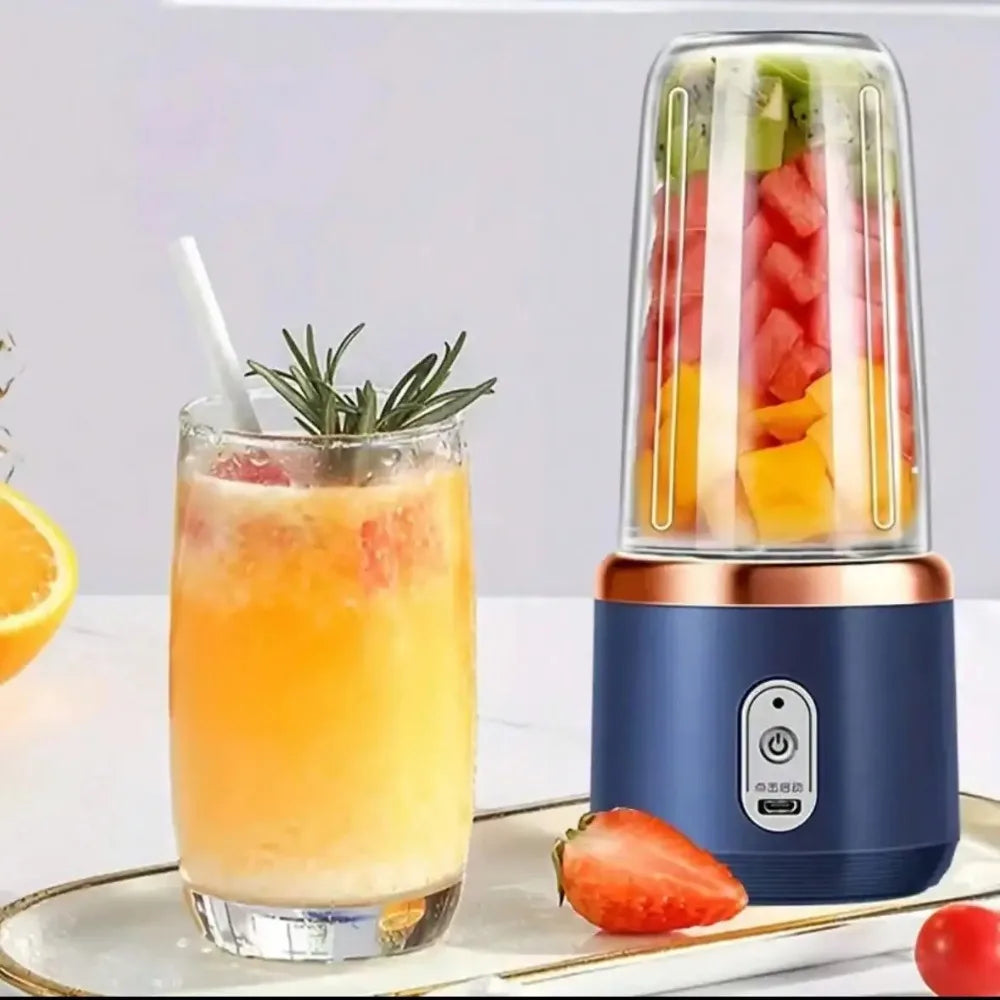 380ml - Portable Rechargeable Blender & Juicer Cup, Smoothie Maker