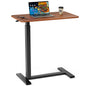 OVERBED BEDSIDE SOFA TABLE W/HIDDEN WHEELS & ADJUSTABLE HEIGHT