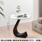 LUXURY SINTERED STONE ROUND SIDE ACCENT TABLE