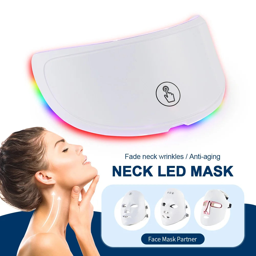 7-Colors - LED Neck Mask Anti-Wrinkle Skin Care