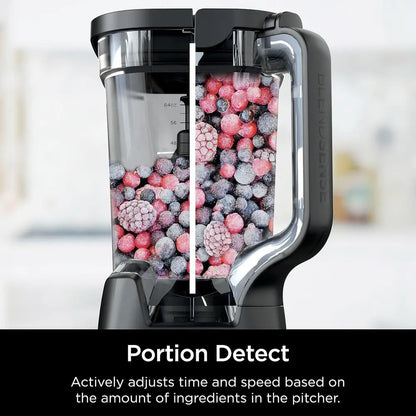 1800-Watt, 72 oz, 2 x 24-oz cups -Powerful Compact Design Blender W/Smart Technology