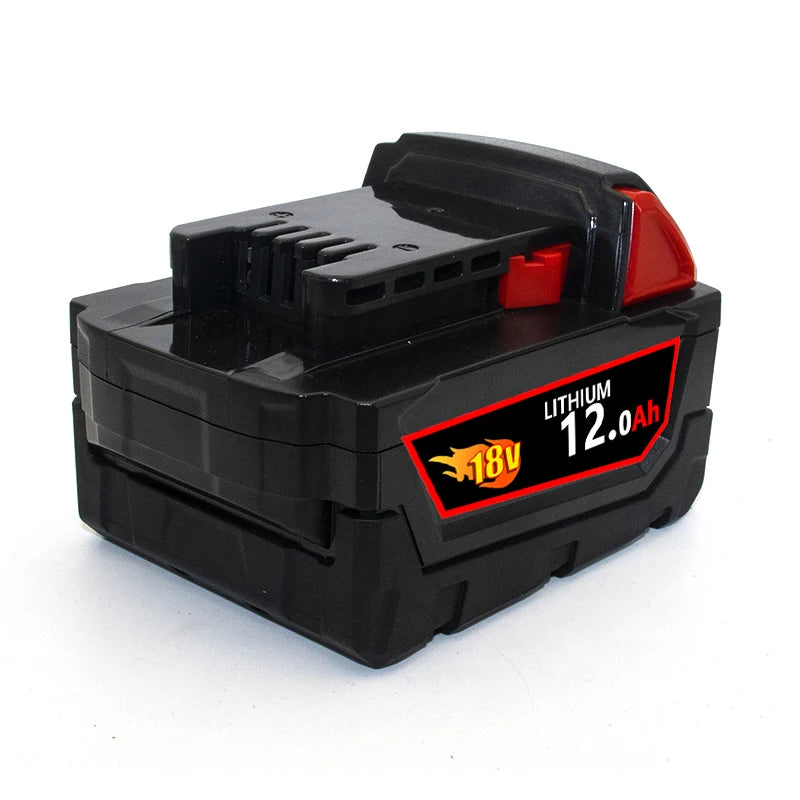 18V, 12.0Ah -M18-HB3 Replacement Battery High Energy for  Original Milwaukee M12-18FC Charger 48-11-1815