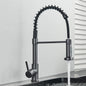 Stainless Steel Spring Brushed Kitchen Sink Faucet