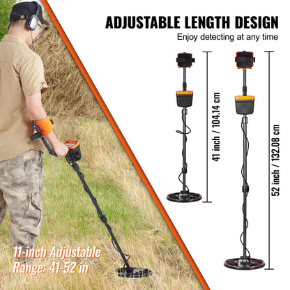 10 Inch - WATERPROOF SEARCH COIL METAL DETECTOR