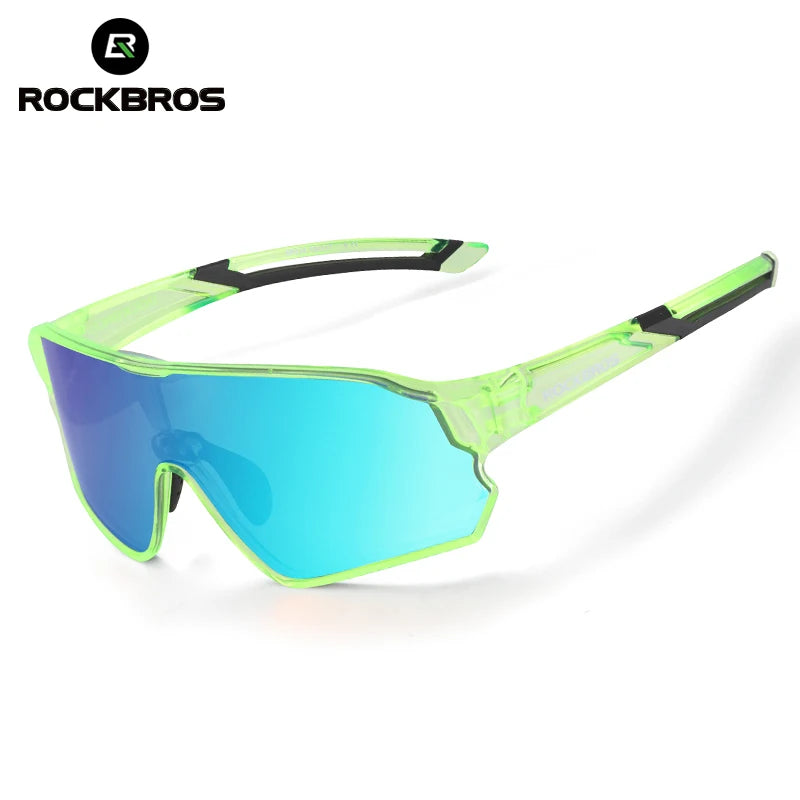 CHILDREN'S POLARIZED PHOTOCHROMIC LENSE CYCLING GLASSES