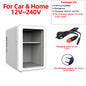 4-Liter CAR/HOME - MINI BEAUTY REFRIGERATOR W/COOLING & HEAT