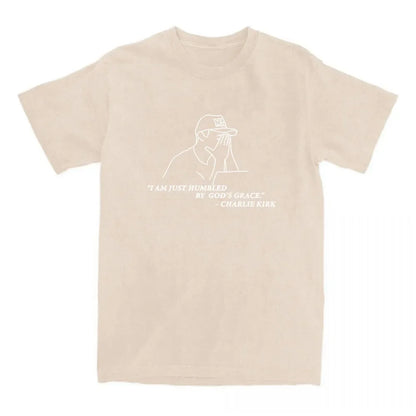 CHARLIE KIRK GOD'S GRACE UNISEX T-SHIRT