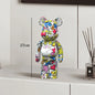 27cm - Graffiti Bear Resin Statue/Ornaments, Bear Decor