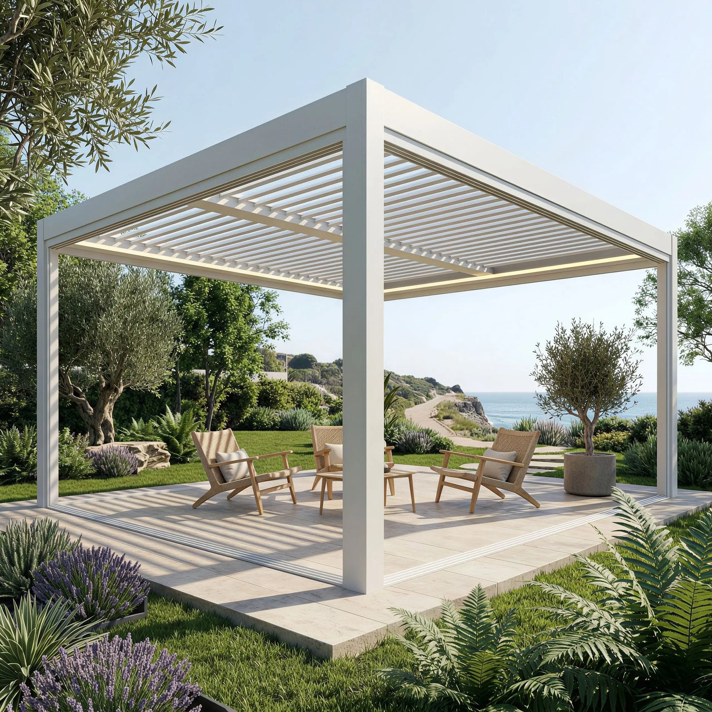 Customized Luxurious Aluminum Outdoor Pergola/Sunshade Gazebo