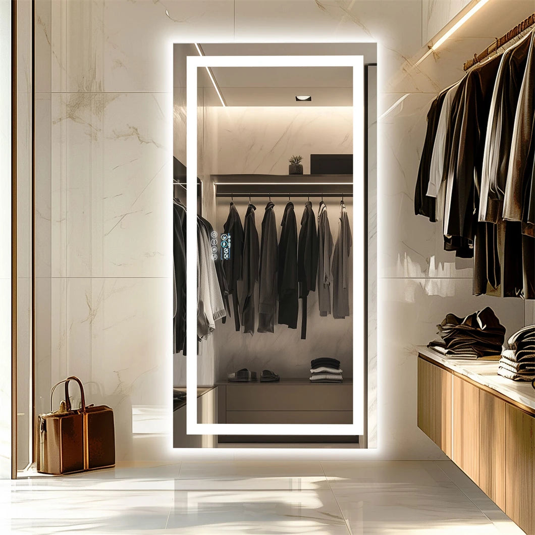 SMART LED XXL BATHROOM VANITY MIRROR W/BLUETOOTH