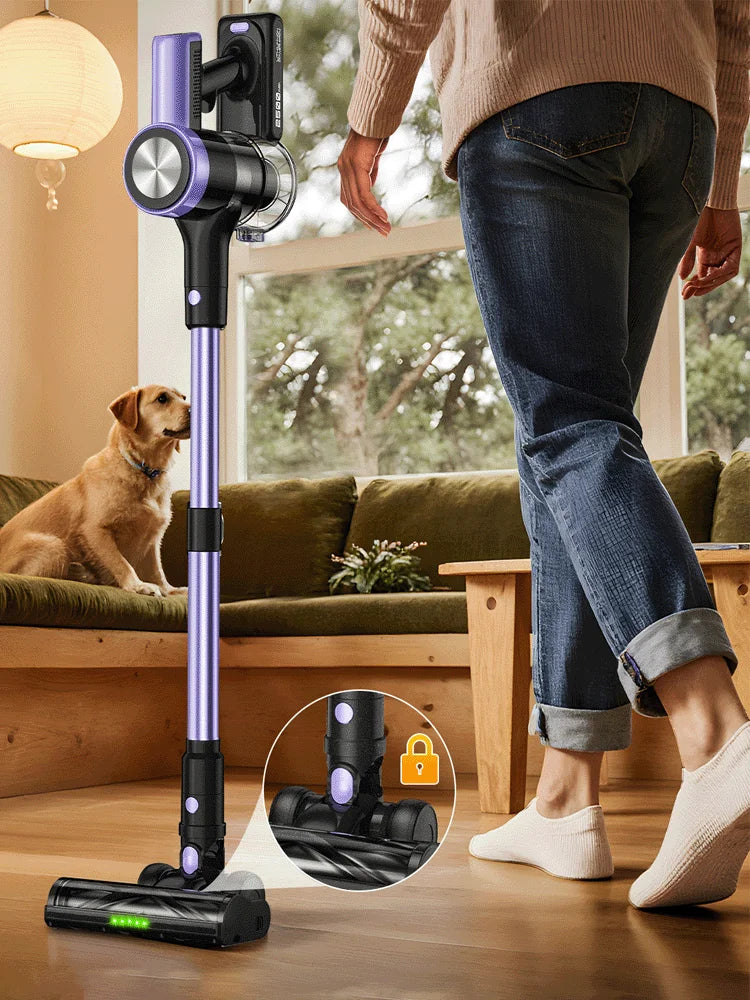 50Watts/55KPA - Cordless Handheld Vacuum Cleaner, 60-Minute Battery Capacity