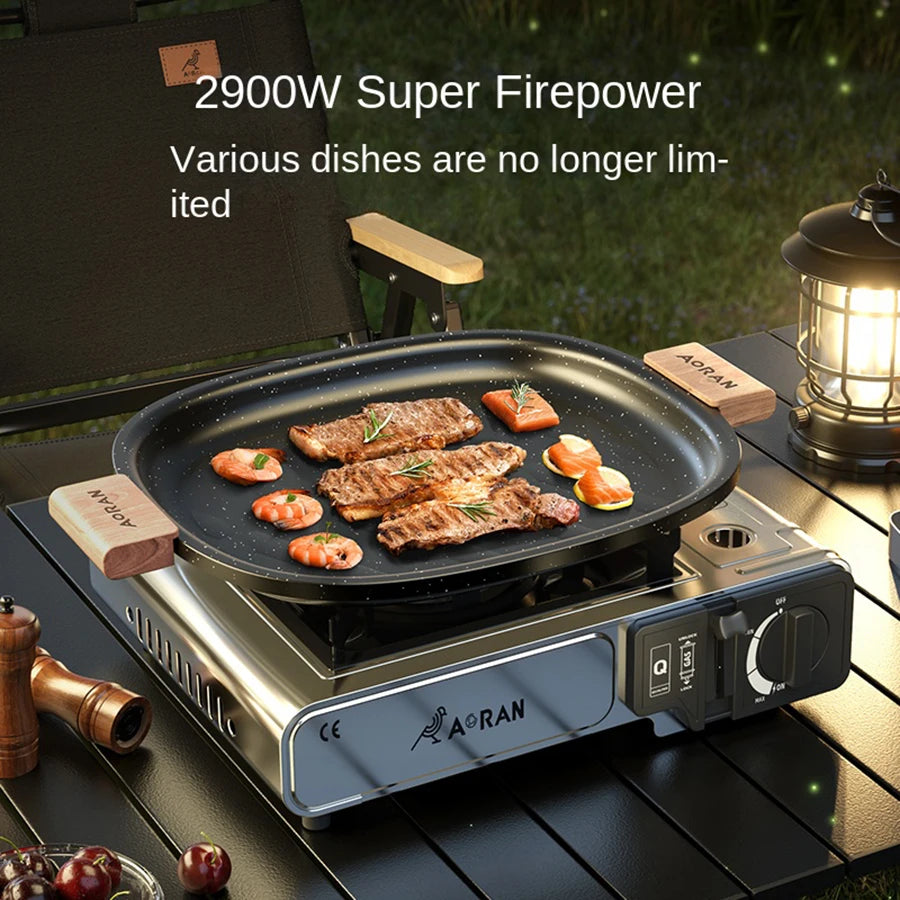 2,900W - HIGH POWERED OUTDOOR GAS CAMPING STOVE