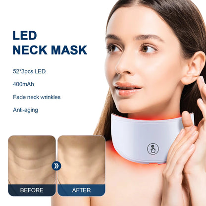 7-Colors - LED Neck Mask Anti-Wrinkle Skin Care