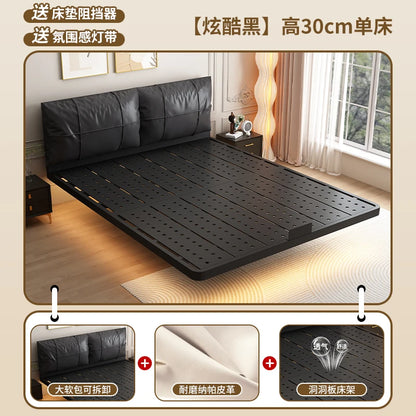 Modern Luxury Floating Bed Frame Design Furniture