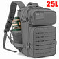 25L - TACTICAL OUTDOOR HIKING BACKPACK W/DUAL BOTTLE HOLDER