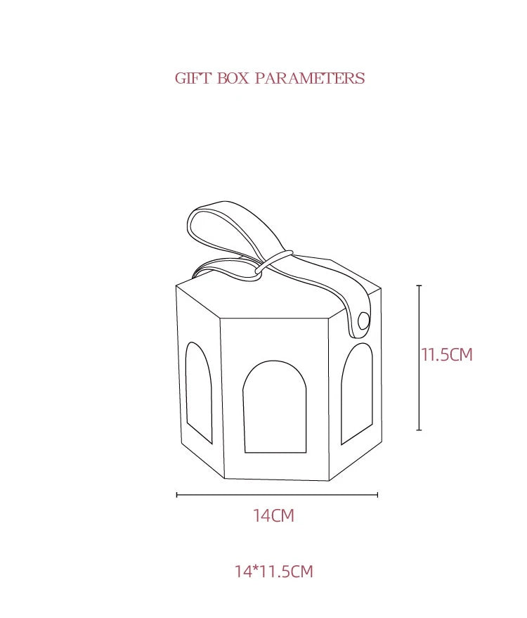 GIFT DISTRIBUTION BOX, CAROUSEL HORSES CANDY BO