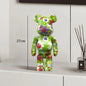 27cm - Graffiti Bear Resin Statue/Ornaments, Bear Decor