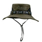 Summer Men Bucket Hat Outdoor UV Protection Wide Brim Panama Safari Hunting Hiking Hat Mesh Fisherman Hat Beach Cap 2035