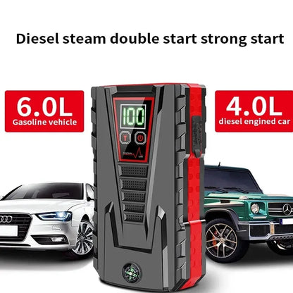 99800mAh, 5000A - PORTABLE CAR/TRUCK JUMP STARTER POWER BANK