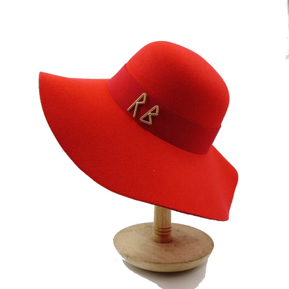 Beach Hat Punk Pearl Chain Crown Sun Hat