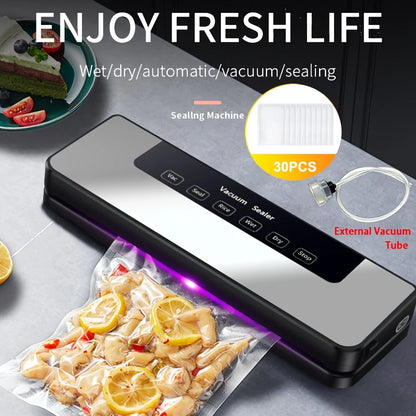 6-In-1 Sealing, 6Kpa - Food Vacuum Sealer Machine W/20 Free Bags