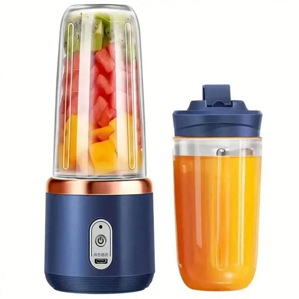 380ml - Portable Rechargeable Blender & Juicer Cup, Smoothie Maker