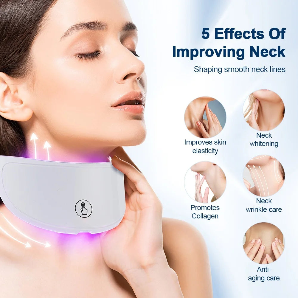7-Colors - LED Neck Mask Anti-Wrinkle Skin Care