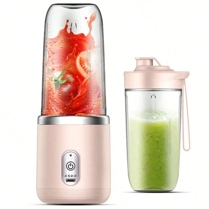 380ml - Portable Rechargeable Blender & Juicer Cup, Smoothie Maker