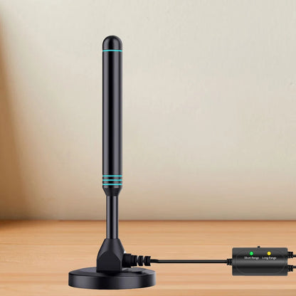 4K/1080P, 480+ MILES - PORTABLE HD ANTENNA W/SIGNAL AMPLIFIER