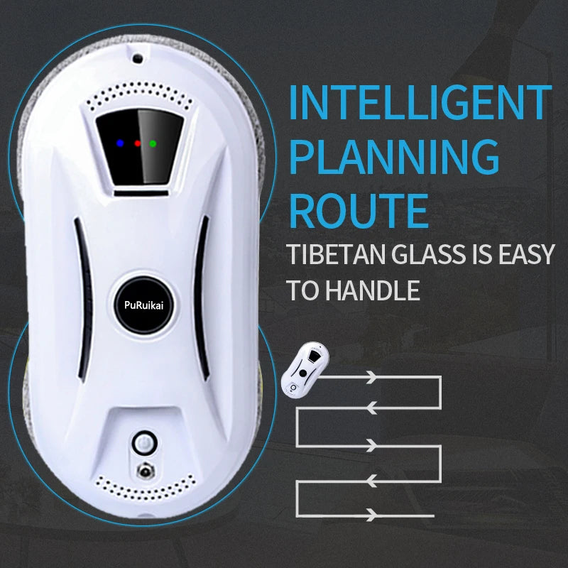 Ultra-Thin Robot Control Vacuum Window Cleaner window